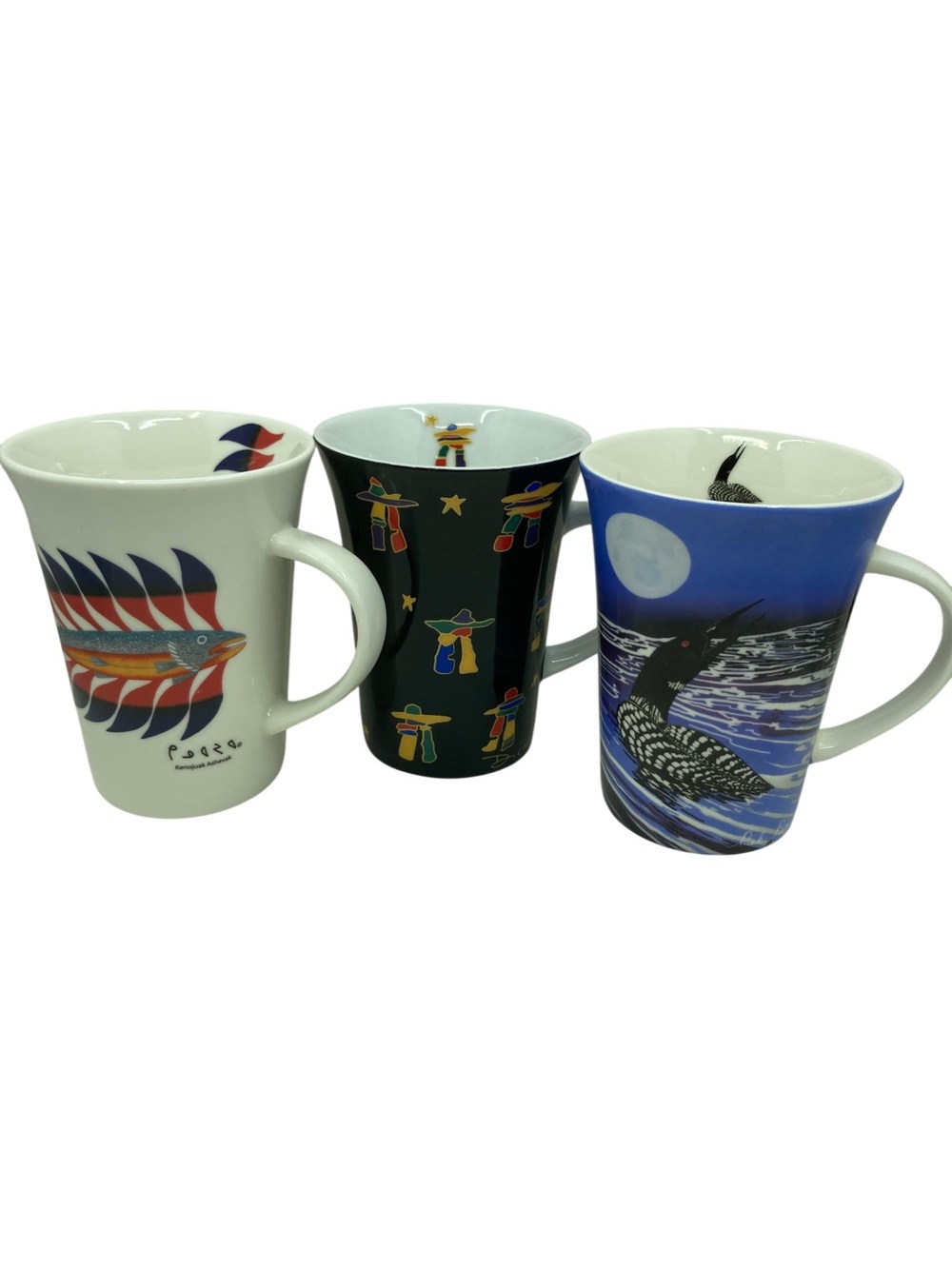 Oscardo Indigenous Art Mugs - Lot of 3